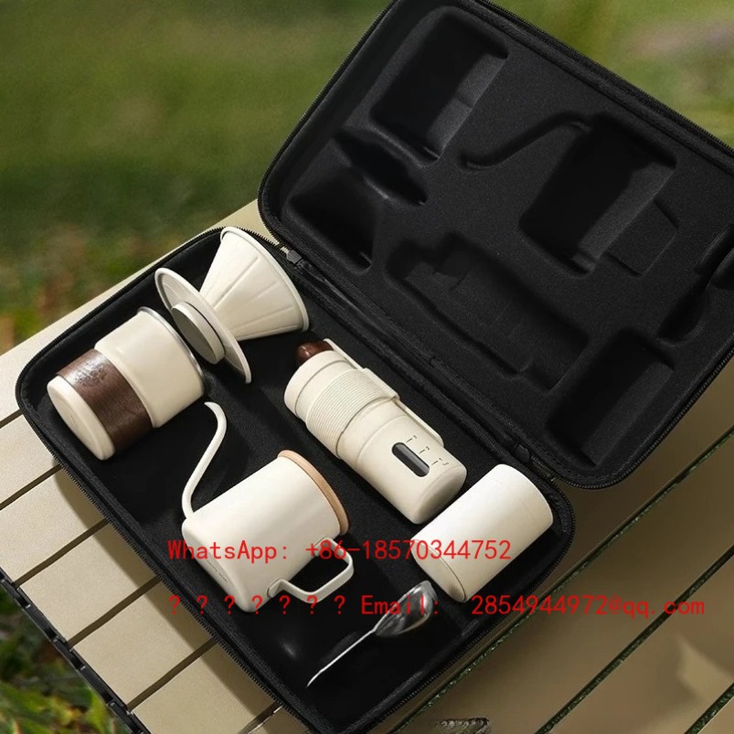 2026 휴대용 핸드 브루잉 커피 포트 세트, 휴대용  - Coffee Equipment For Camping 리뷰 및 가격