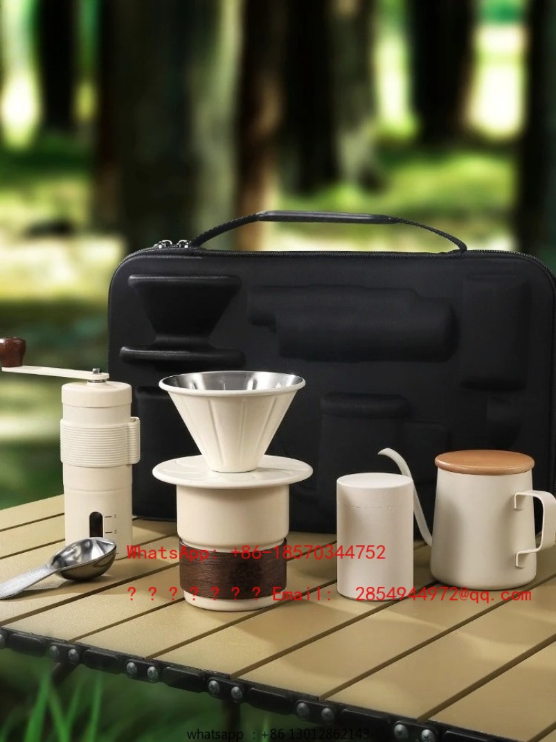 2026 휴대용 핸드 브루잉 커피 포트 세트, 휴대용  - Coffee Equipment For Camping 리뷰 및 가격