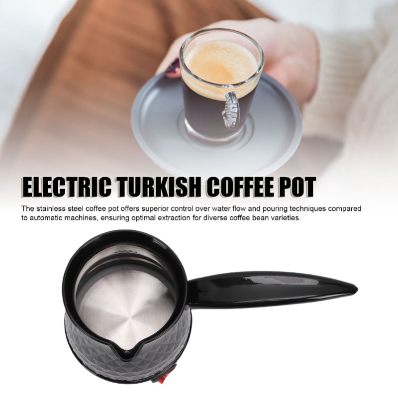 110V 전동 터키식 커피 포트, 600ml, 스테인리 - Coffee Equipment For Camping 리뷰 및 가격